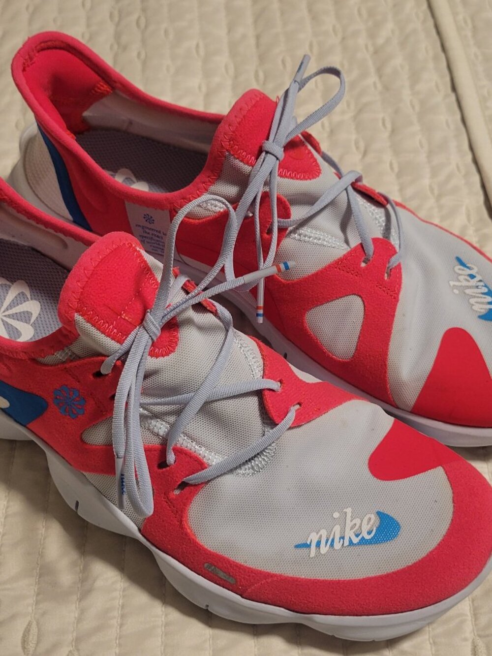 Nike Free RN 5.0 ‘Red Orbit Blue Hero’ Running Shoes Men's Size 10 CI1288-600